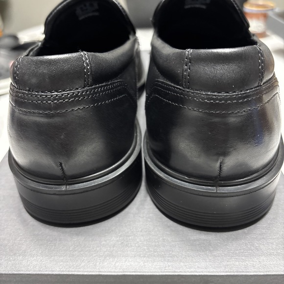 ECCO Lisbon Apron Slipon Men's Shoes 622144 01001 Sz 43 US 9-9.5 Black - Picture 3 of 13